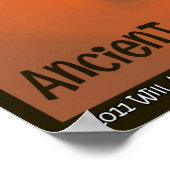 Funny Cartoon Tai Chi Poster van Rick London (Hoek)