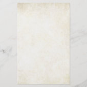 Funny Cartoon Thanksgiving Turkije Stationery Briefpapier (Achterkant)