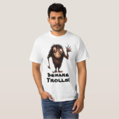 Funny Cartoon Troll T-shirt (Voorkant volledig)