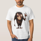 Funny Cartoon Troll T-shirt (Voorkant)