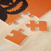 Funny Carved Halloween Pumpkin Quartet Legpuzzel (Zijkant)