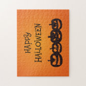 Funny Carved Halloween Pumpkin Quartet Legpuzzel (Verticaal)