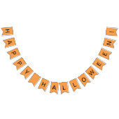 Funny Carved Halloween Pumpkin Quartet Vlaggetjes (Alle)