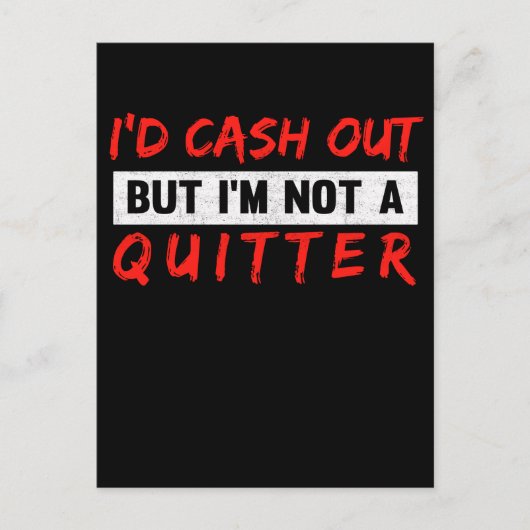 Funny Casino Gambling Lover Gambler Briefkaart (Voorkant)