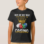 Funny Casino Gambling Poker Jackpot Lover T-shirt (Voorkant)