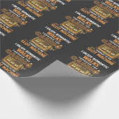 Funny Casino lover Gambling Slot Machine Quote Cadeaupapier (Hoek)