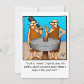 Funny Casino Night Party uitnodigingen (Voorkant)