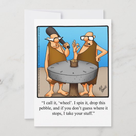 Funny Casino Night Party uitnodigingen (Voorkant)