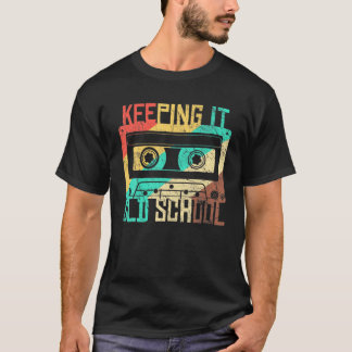 Funny Cassette Mixtape Retro Music 80S en 90S Hip T-shirt