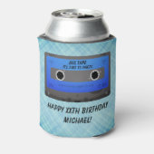 Funny Cassettebandje Birthday Party Koelbox Blikjeskoeler (Blikje Achterkant)