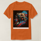 Funny Cat 2 T-shirt (Design voorkant)