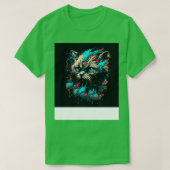 Funny Cat 4 T-shirt (Design voorkant)