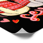 Funny Cat 67 Meme Six Seven Gen Alpha Slang Valent Poster (Hoek)