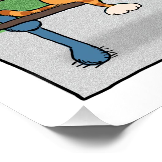 Funny Cat and Dog Poster (Hoek)