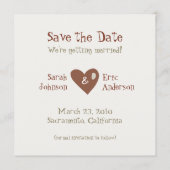 Funny Cat and Dog Save the Date Calls (Achterkant)