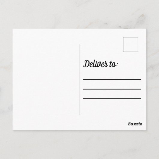 Funny Cat and Mouse Briefkaart (Achterkant)