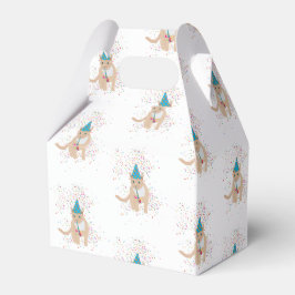 Funny Cat Animals met een partij Bedankdoosjes