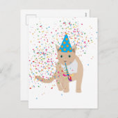 Funny Cat Animals met een partij Feestdagenkaart (Voorkant / Achterkant)