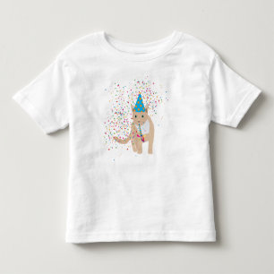 Funny Cat Animals met een partij Kinder Shirts