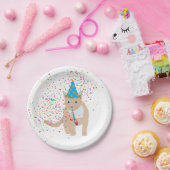 Funny Cat Animals met een partij Papieren Bordje (Feest)