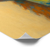 Funny Cat art, Funny Relaxing Cat Poster (Hoek)