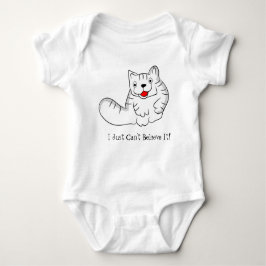 Funny Cat Baby Bodysuit
