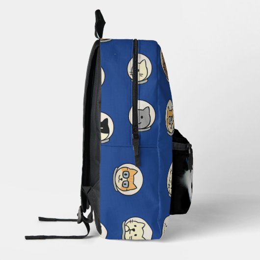 Funny Cat Backpack With Custom Photo Option Bedrukte Rugzak (Links)