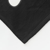 Funny Cat Ball Buster Christmas Humor  Fleece Deken (Hoek)