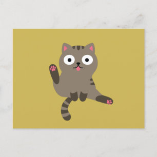 Funny Cat Briefkaart