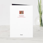 Funny Cat Brother Birthday Kaart (Achterkant)