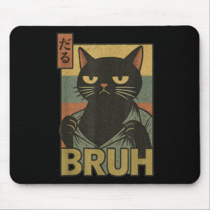 Funny Cat Bruh Teen Boys Girls Mannen Vrouwen Meme Muismat