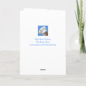 Funny Cat Cancer Support Kaart (Achterkant)