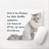 Funny Cat Caption Mess-up Furmu Muismat (Met muis)