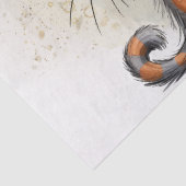 Funny Cat Cartoon Tissuepapier (Detail)