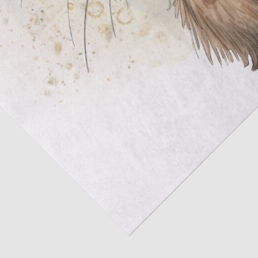 Funny Cat Cartoon Tissuepapier (Detail)