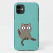 Funny Cat Case-Mate iPhone Case (Achterkant)