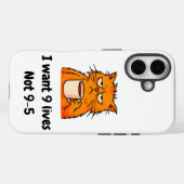 Funny Cat   Case-Mate iPhone Case (Achterkant (horizontaal))