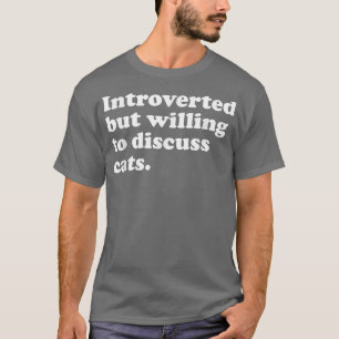 Funny Cat Cats Mannen Vrouwen en Kinderen T-shirt