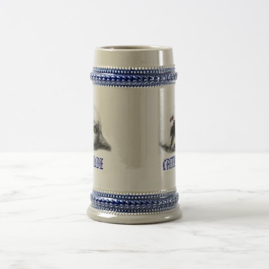 Funny Cat Cattitude aanpasbaar Bierpul (Center)