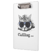 Funny Cat Chilling With Cute Sunglasses           Klembord (Links)