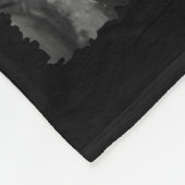 Funny Cat Christmas Bigfoot Alien Santa Snow Selfi Fleece Deken (Hoek)