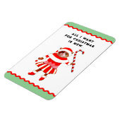 Funny Cat Christmas Cards Magneet (Linkerzijde)
