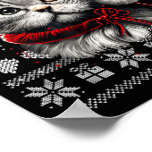 Funny Cat Christmas Shirts Men Women Cats Lover Ug Poster (Hoek)