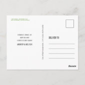 Funny Cat Christmas Stupid Photo Card Briefkaart (Achterkant)