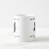 Funny Cat Coffee Mok Sarcastisch Kantoor Gift Idee (Center)