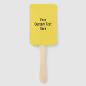 Funny Cat custom text hand fan set Handwaaier (Achterkant)