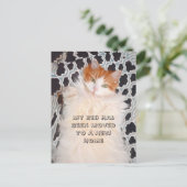 Funny Cat Cute Moving New Address Briefkaart (Staand voorkant)