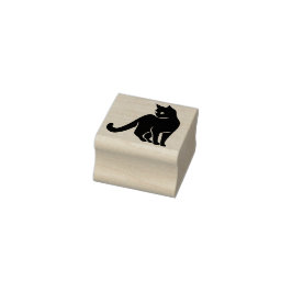Funny Cat Cute Pet Animal Personal Stationery Kind Rubberstempel