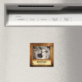 Funny Cat Cute Photo Magnet (Insitu (Vaatwasser))