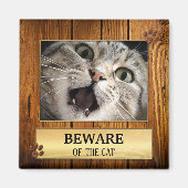 Funny Cat Cute Photo Magnet (Voorkant)